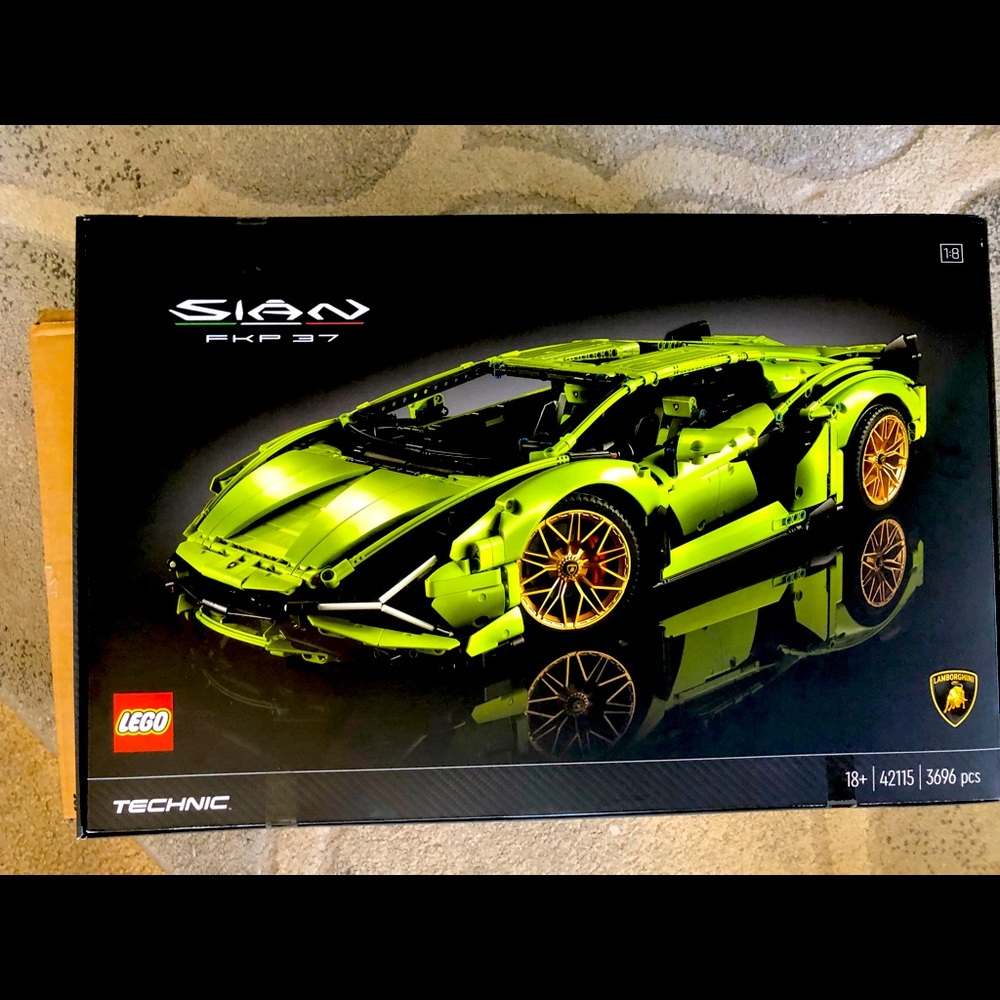 New SEALED LEGO SET TECHNIC LAMBORGHINI SIAN FKP 37 42115
